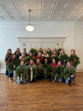 Load image into Gallery viewer, Holiday Wreath Workshop