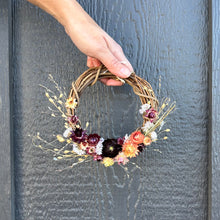 Load image into Gallery viewer, Mini Dried Floral Wreath
