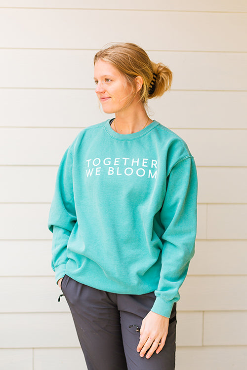 Together We Bloom Crewneck Sweatshirt